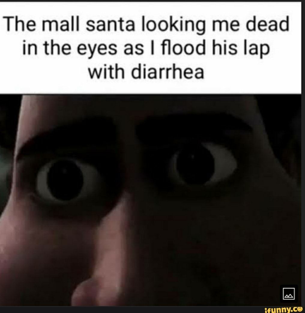 The Mall Santa When I Flood His Lap