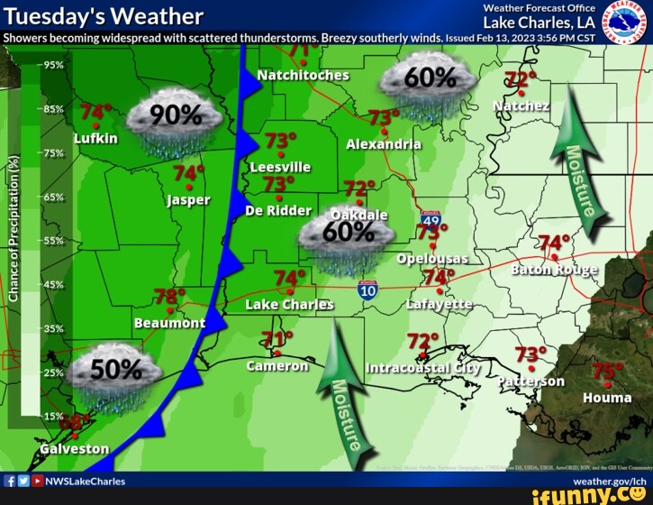Weather Forecast Office Natchez Tuesday's Weather Lake Charles, LA