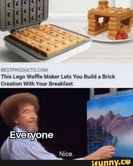 This Lego Waffle Maker Lets You Build a Brick
Creation With Your Breakfast