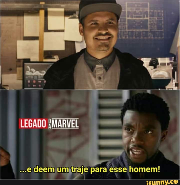 LEGADO {MARVEL
J
a
deem um
traje para esse homem!