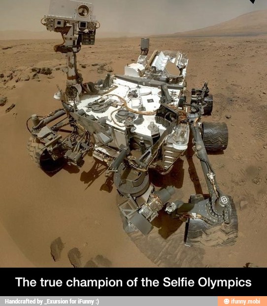 The true champion of the Selfie Olympics - The true champion of the Selfie Olympics