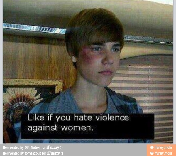 peste
Like if you hate violence
against women.