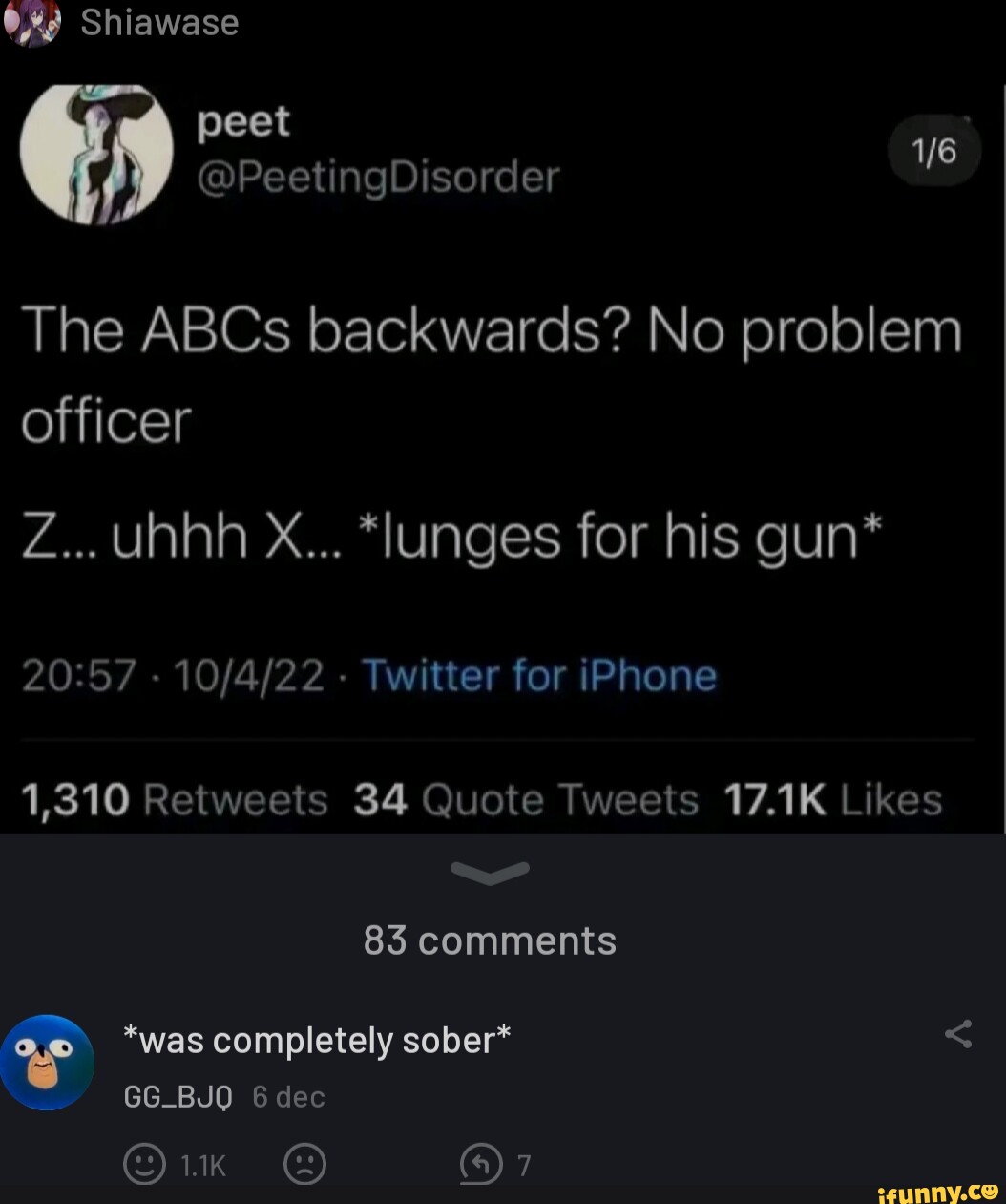 The Abcs Backwards