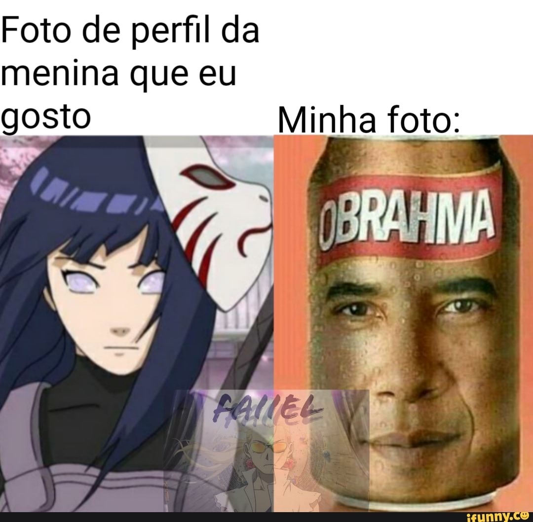 Foto de perfil da menina que eu gosto Minha foto: