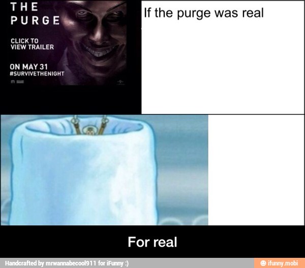 THE
PURGE If the purge was real
VIEW TRAILER - For real