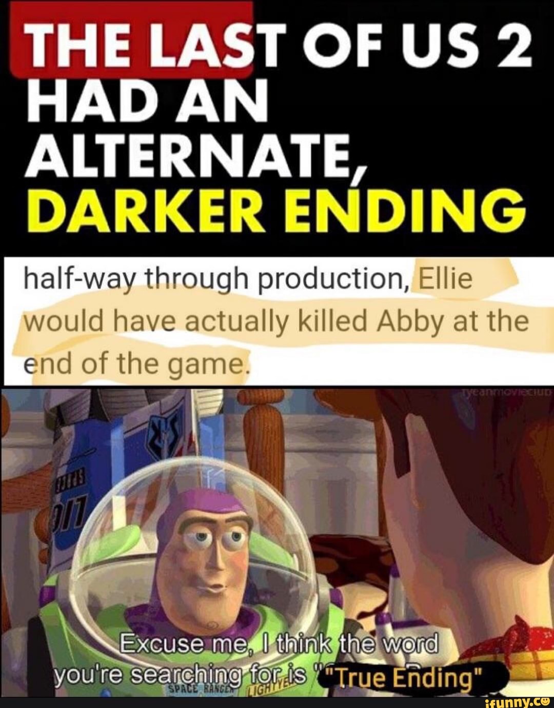 THE LAST OF US 2
HAD AN
ALTERNATE,
DARKER ENDING
half-way through production, Ellie
would have actually killed Abby at the
end of the game.