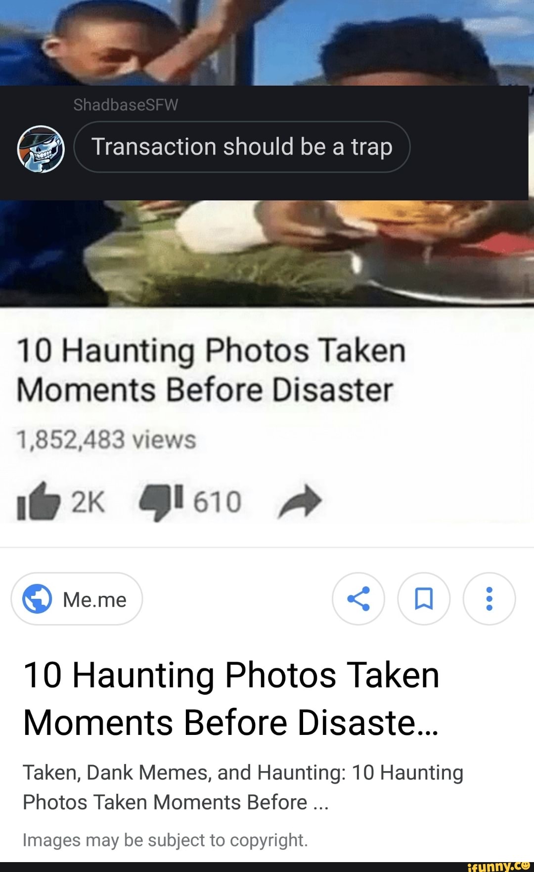 10 Haunting Photos Taken Moments Before Disaster 1 852 483 Views Lb 2k I 610 A 10 Haunting