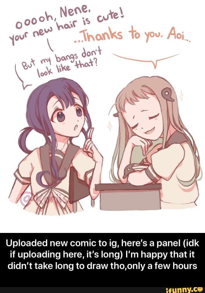 Uploaded new comic to ig, here's a panel (idk
if uploading here, it's long) I'm happy that it
didn't take long to draw tho,only a few hours - Uploaded new comic to ig, here’s a panel (idk if uploading here, it’s long) I’m happy that it didn’t take long to draw tho,only a few hours