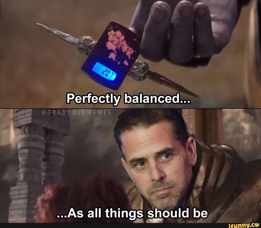 Perfectly Balanced As All Things Should Be Gif
