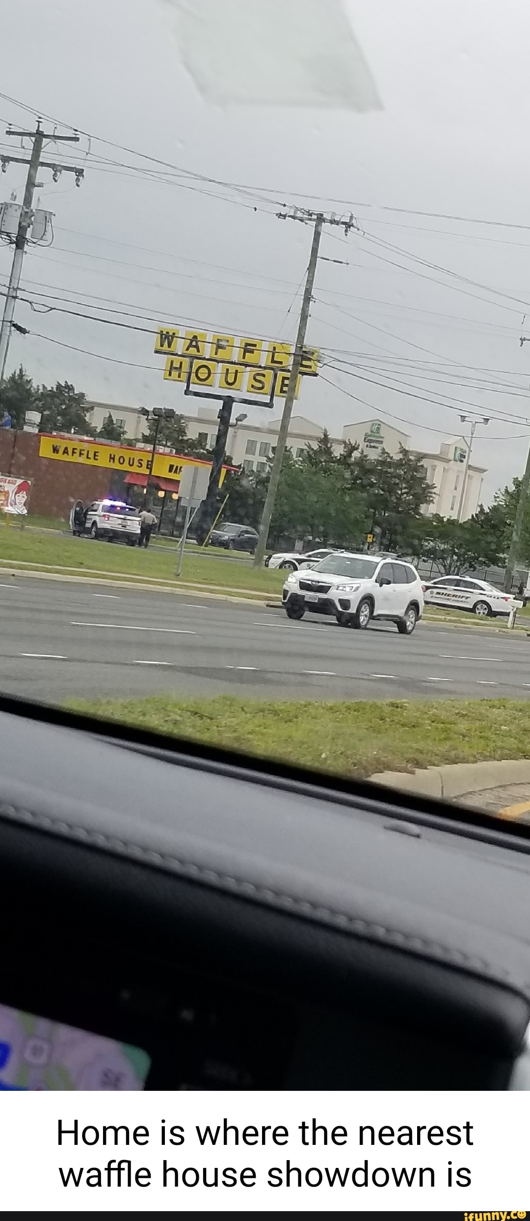 Home is where the nearest waffle house showdown is
