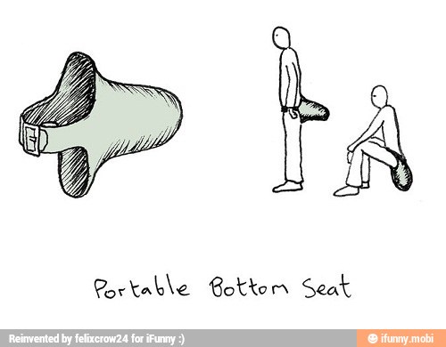 Portable Bottom Seat
