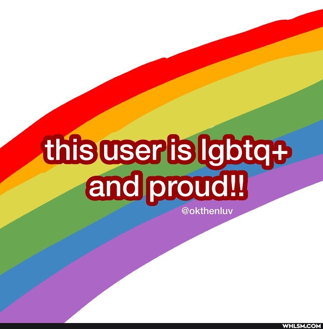 this user is Igbtq+ and proud!!
@okthenluy
