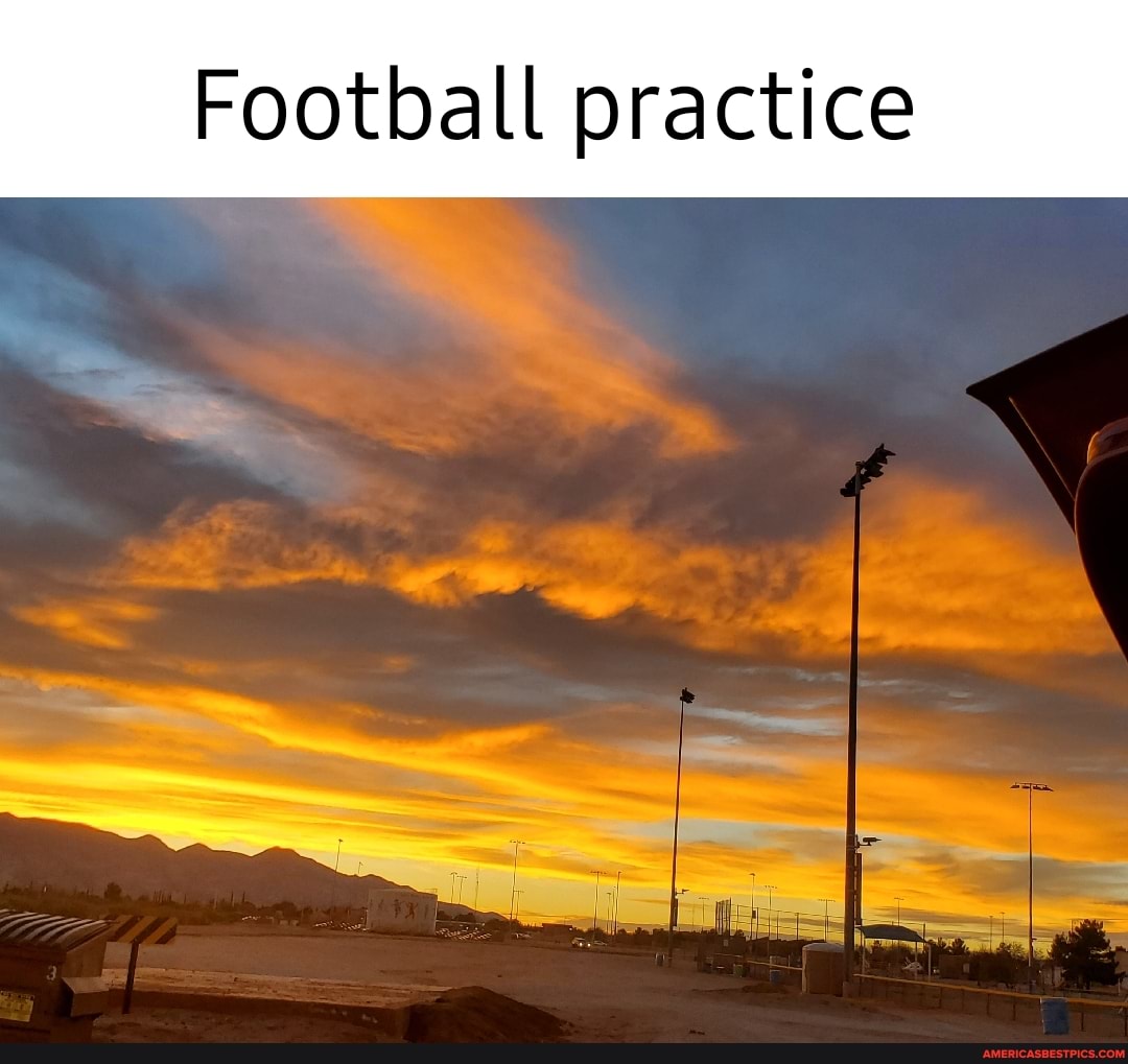 Football practice