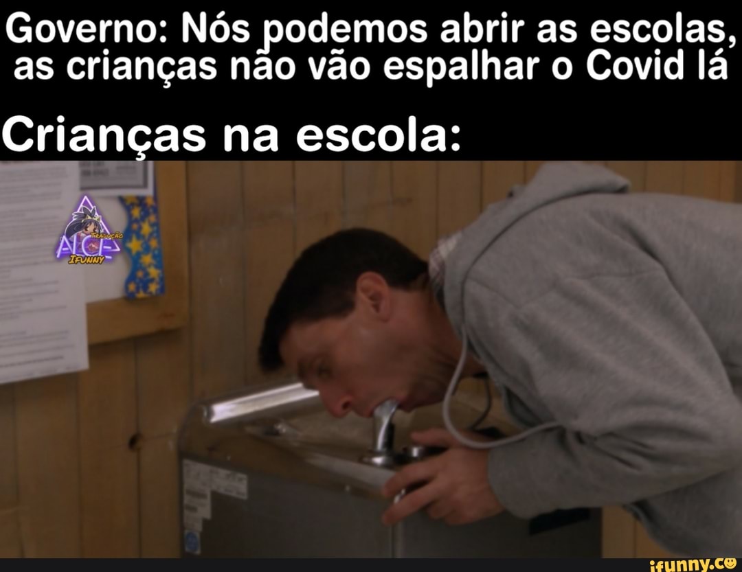 Governo: Nós podemos abrir as escolas,
as crianças não vão espalhar o Covid lá
Crianças na escola: