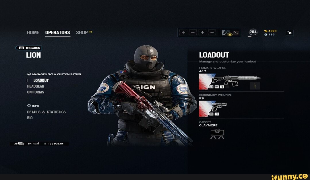 Bastille Parade Overwatch (Lion) Headgear All Clear (Year 3 Pass