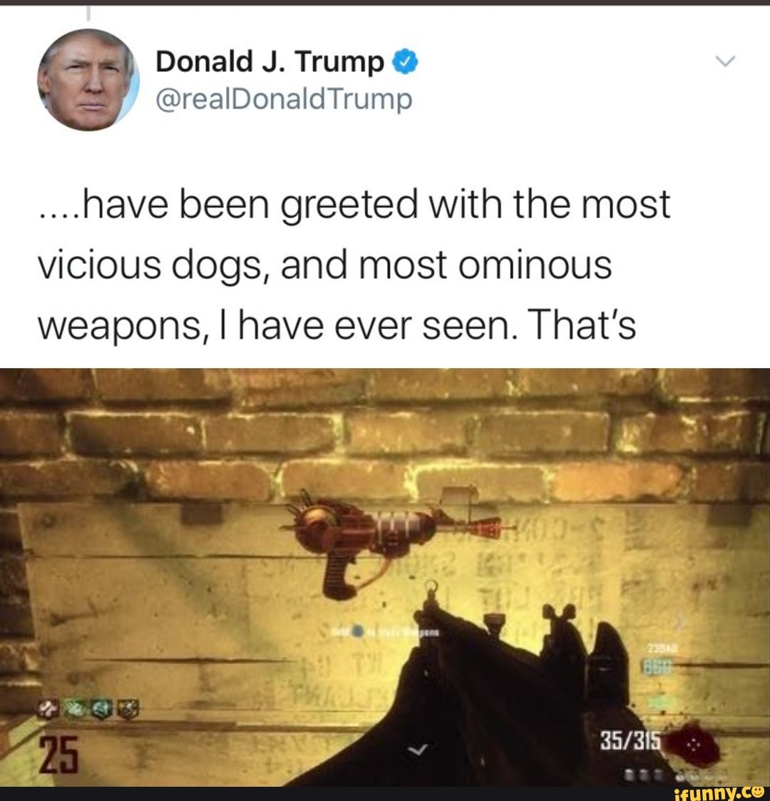 Have Been Greeted With The Most Vicious Dogs And Most Ominous Weapons 