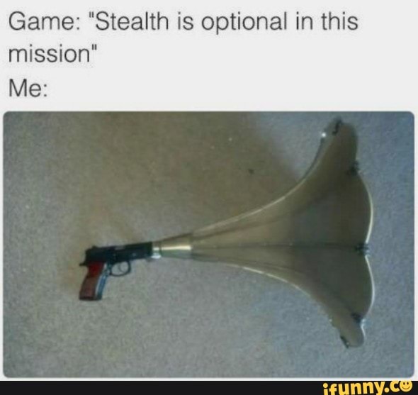 stealth is optional for this mission