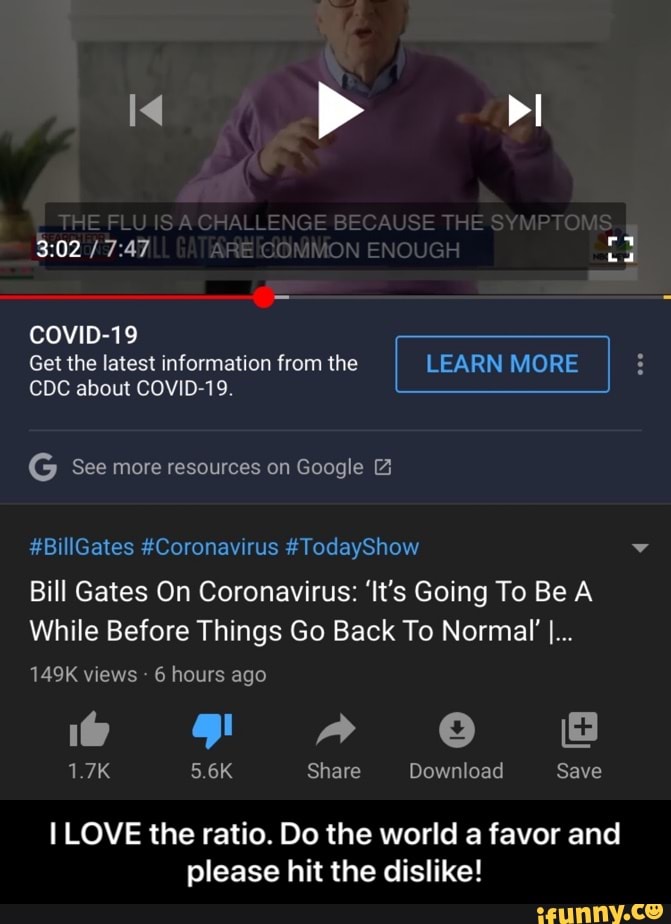 I LOVE the ratio. Do the world a favor and please hit the dislike!