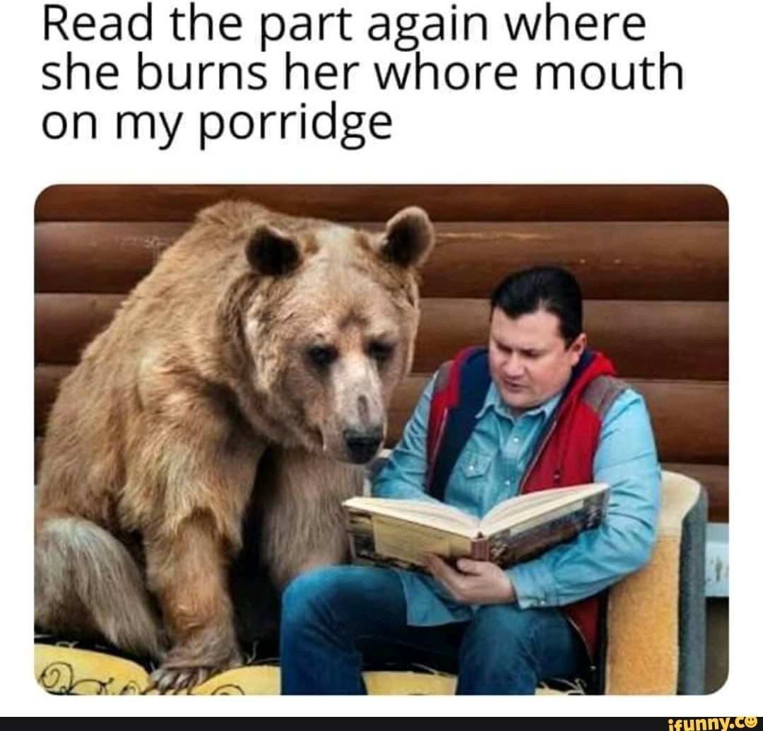 LOL!!! :) - Read the part again where she burns her whore mouth on my ...