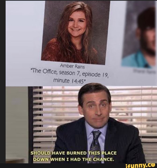 Amber Rains 'The Office, season 7, episode 19, Minute HAVE GURNED LACE ...