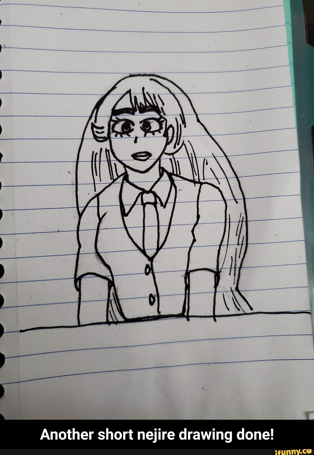 Another short nejire drawing done! - Another short nejire drawing done!