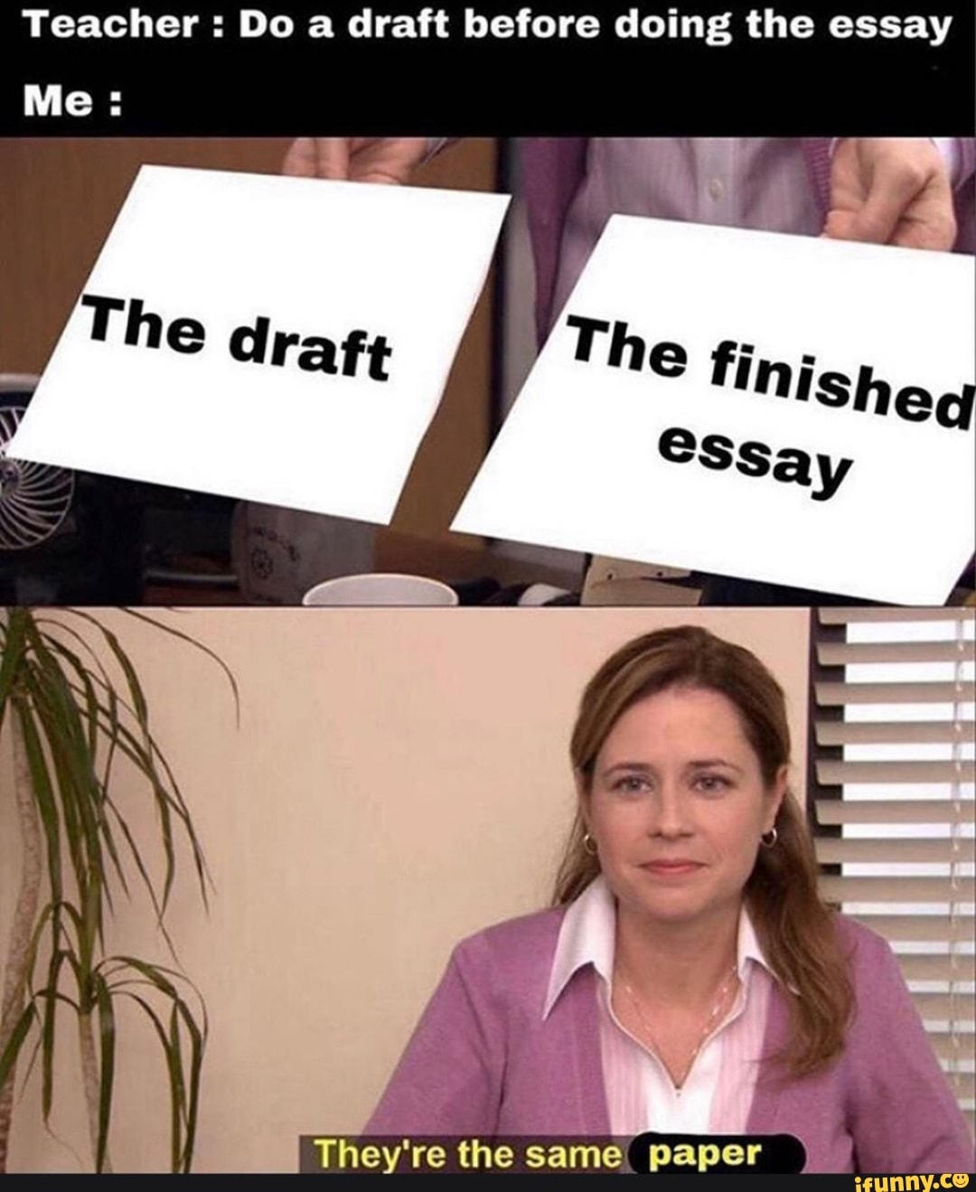 essay meme teacher