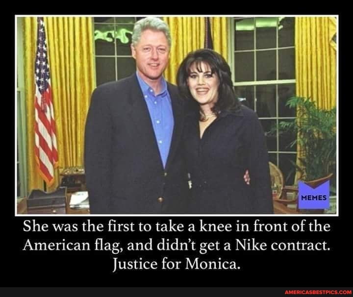She was the first to take a knee in front of the
American flag, and didn't get a Nike contract.
Justice for Monica.