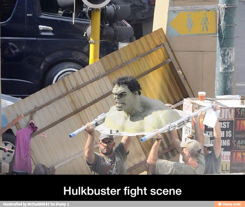 Hulkbuster fight scene - Hulkbuster fight scene - )