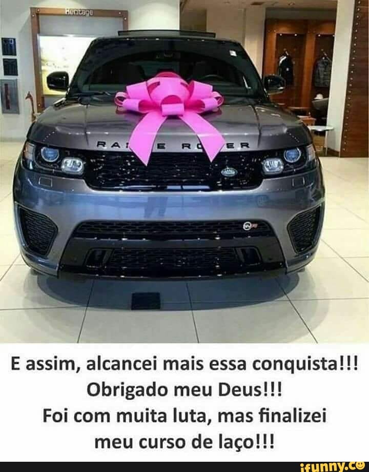 E assim, alcancei mais essa conquista!!!
Obrigado meu Deus!!!
Foi com muita luta, mas finalizei
meu curso de laço!!!