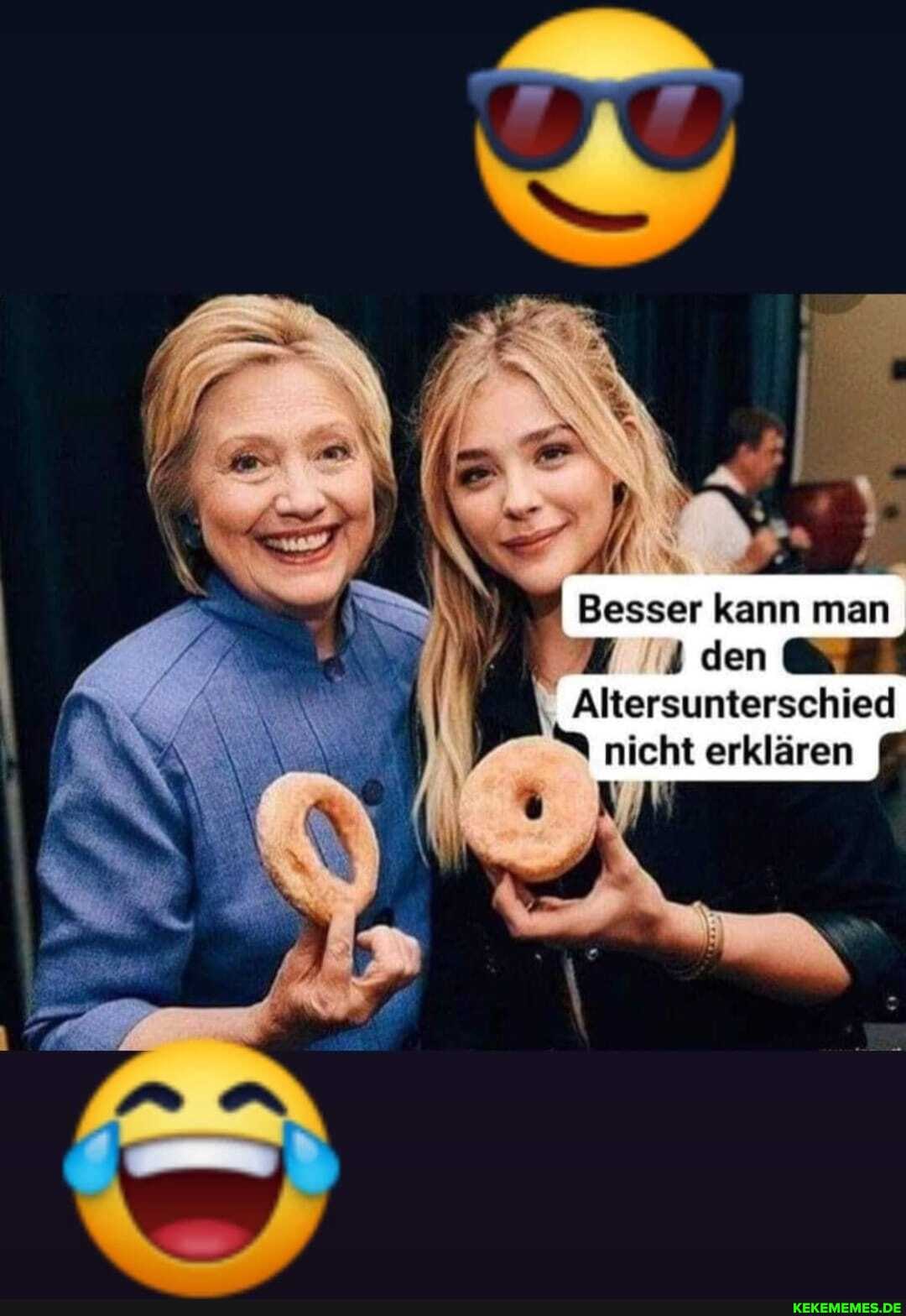 Besser kann man den
Altersunterschied
nicht erklären