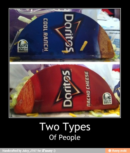 Types
Of People
Two - Two Types
Of People