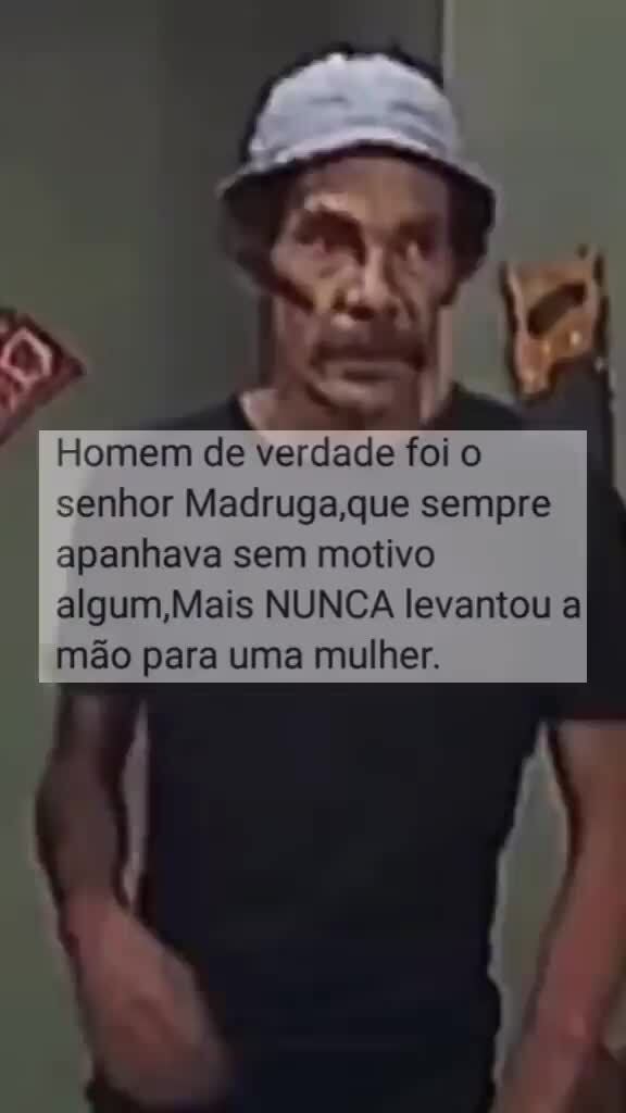 Todo homem já chorou vendo isso - Seu Madruga esmagado