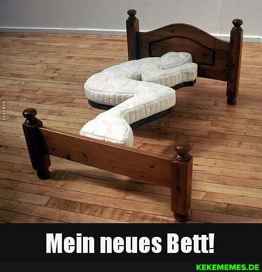 Mein neues Bett!