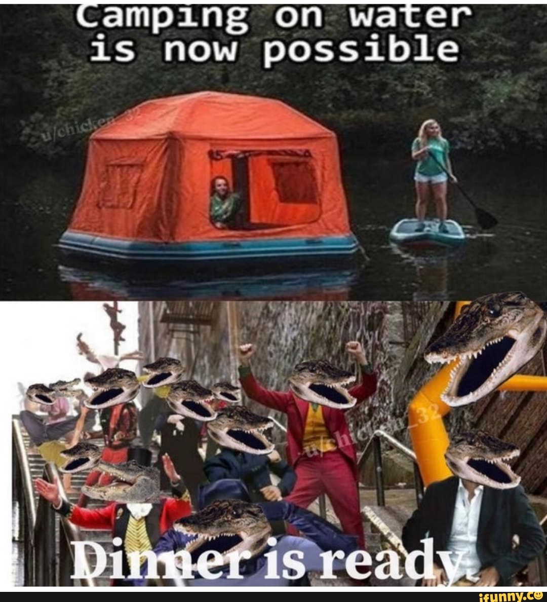 Camping on water is now possible
