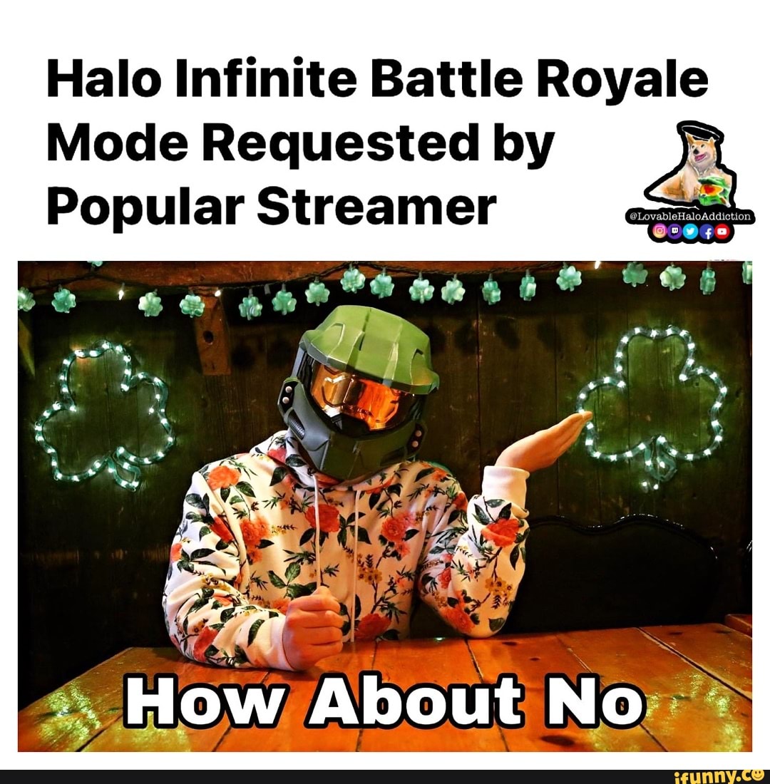 Halo Infinite Battle Royale Mode Requested by Popular Streamer How