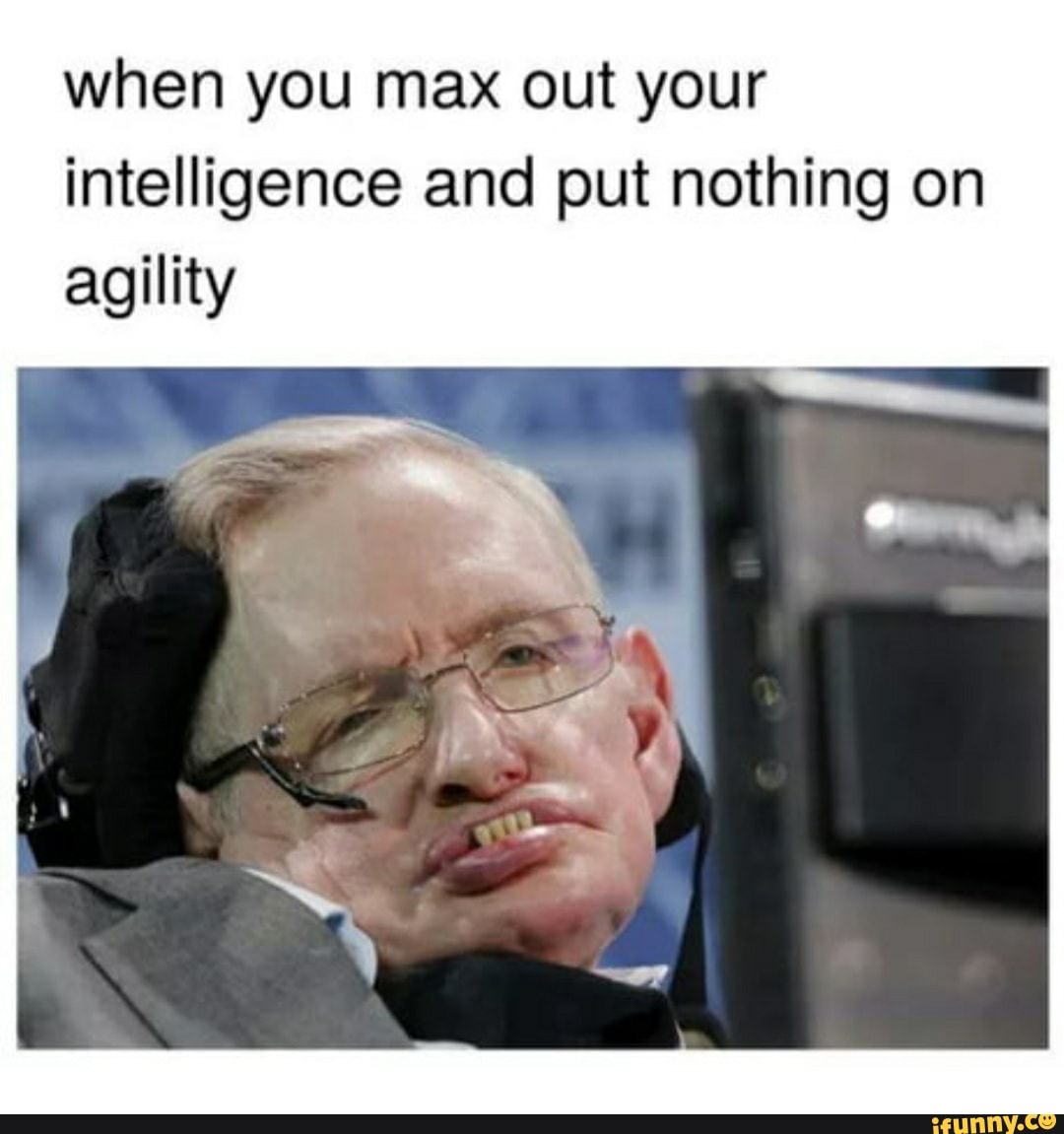 when you max out your intelligence and put nothing on
agility
Xs