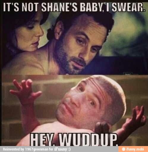IT'S NOT SHANE'S BABY. SWEARS