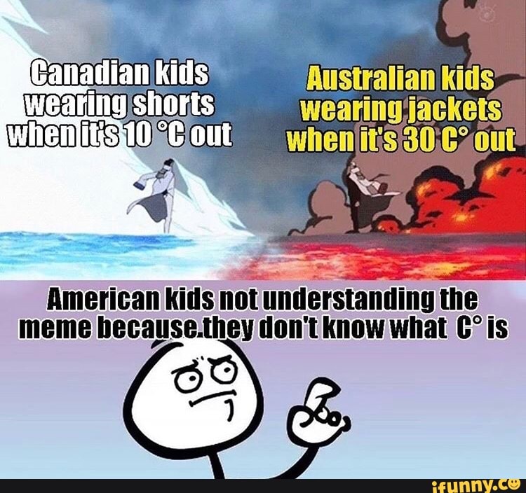 Australian Kids wearing jackets PE e American Kids notunderstanding the