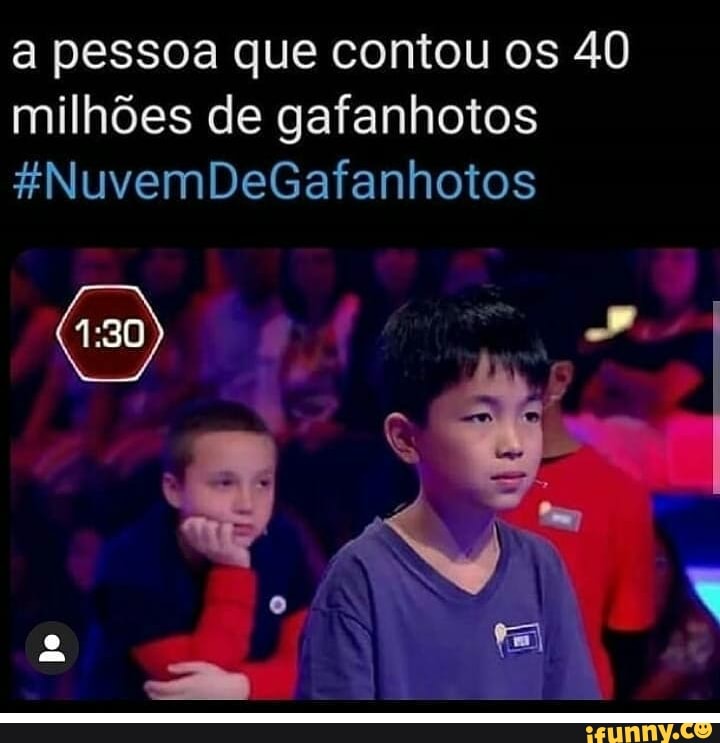 a pessoa que contou os 40
milhões de gafanhotos