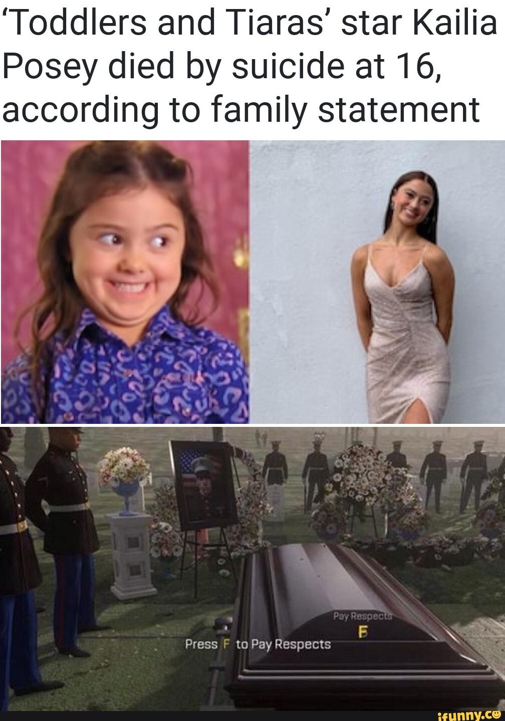 'Toddlers and Tiaras' star Kailia Posey died by suicide at 16