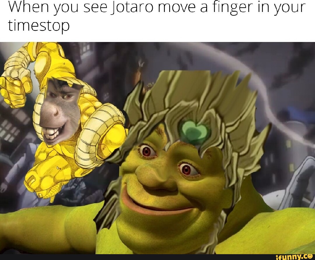 Jojo&apos;s Bizarre Adventure memes 