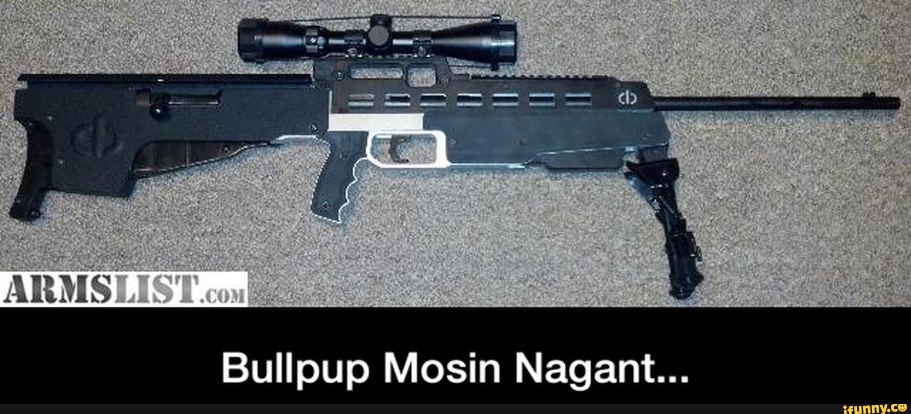 Mosin nagant m44 bullpup stock