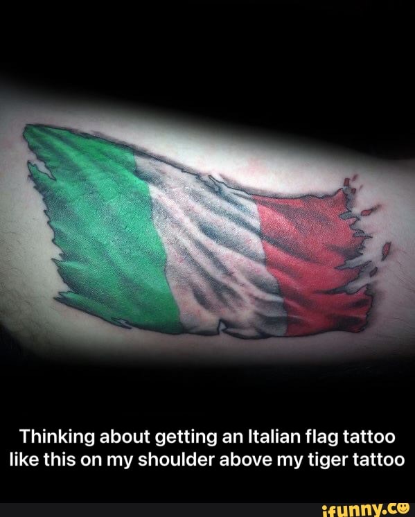 Share more than 62 italian flag tattoo super hot  thtantai2