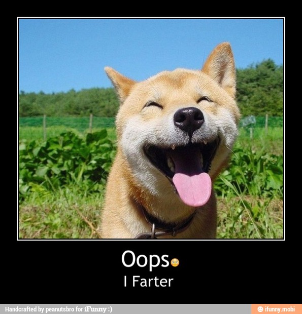 Oops😳
I Farter