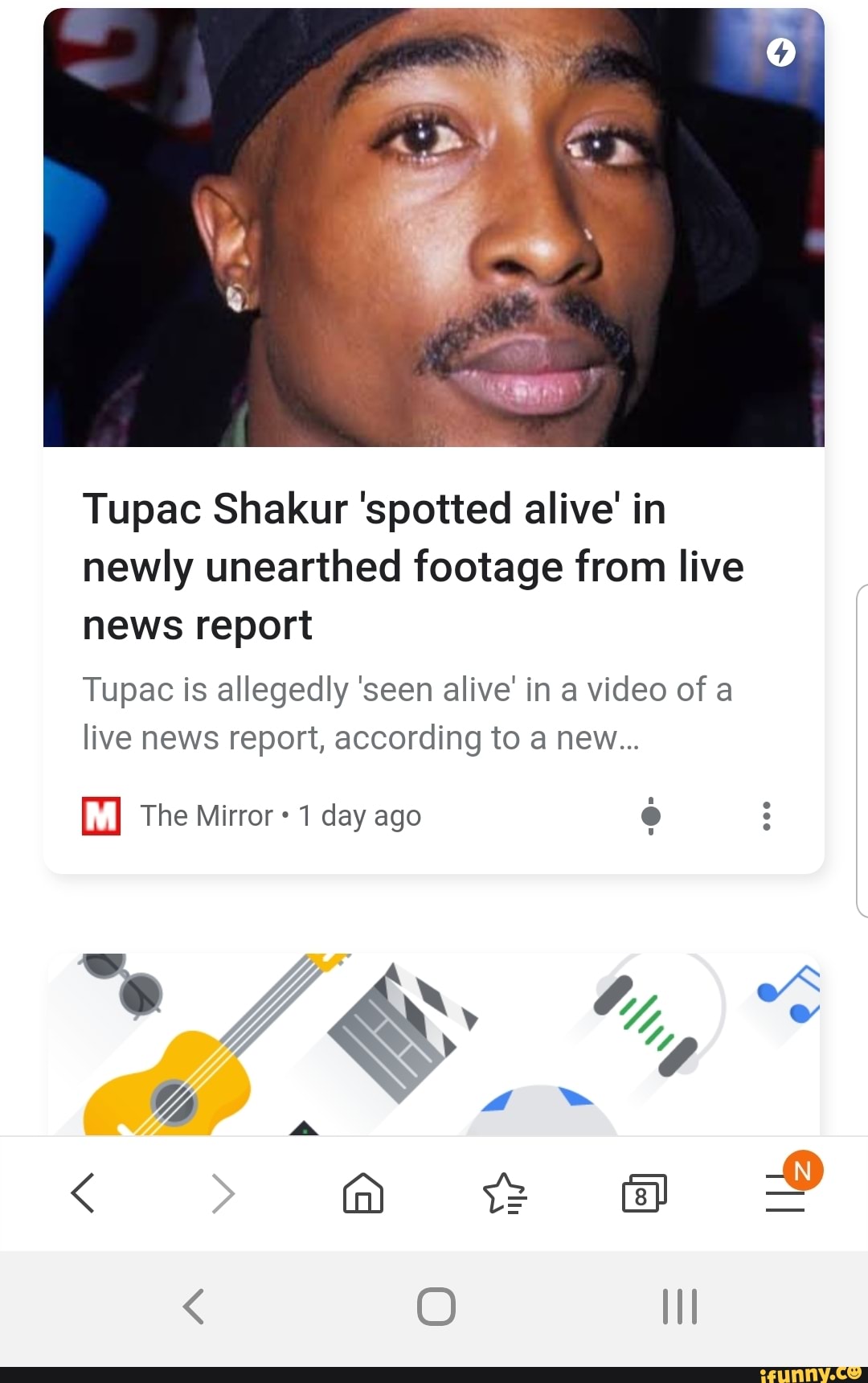 Tupac Shakur 'spotted alive' in newly unearthed footage from live news