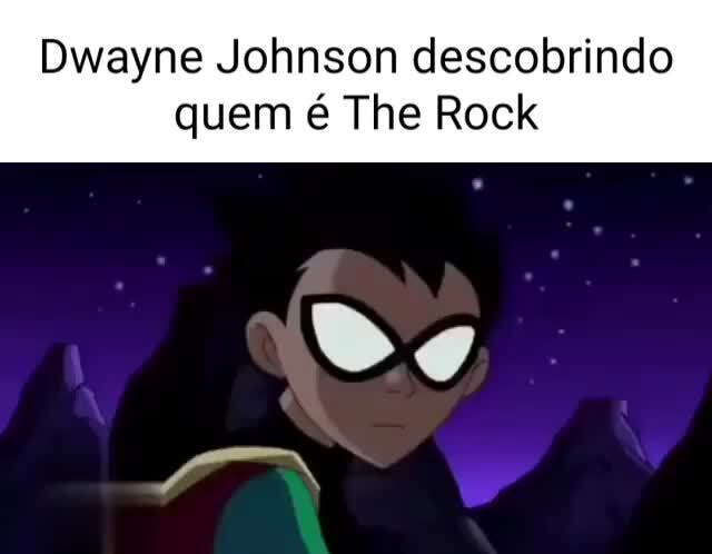 Hello, I decided to draw Dwayne The Rock Johnson - iFunny Brazil