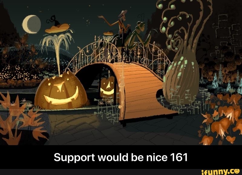 Support would be nice 161 - Support would be nice 161