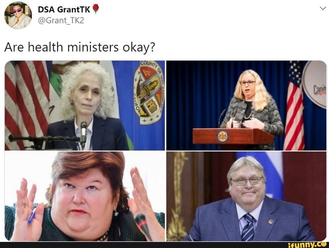 health ministers okay? Are