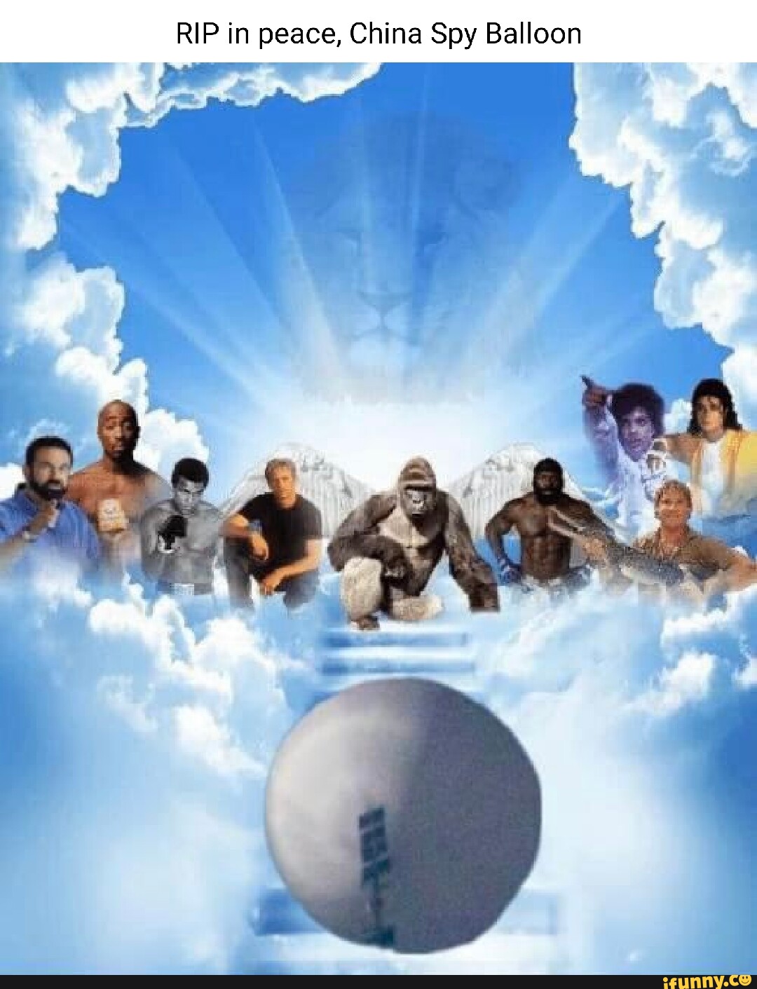 RIP in peace, China Spy Balloon - iFunny