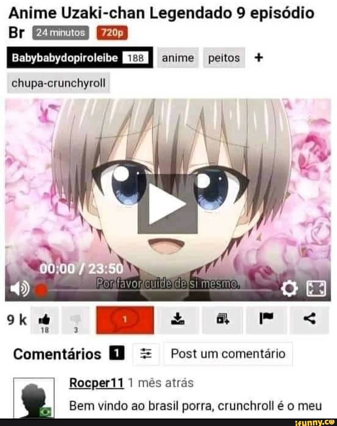uzaki chan ep 1 crunchyroll